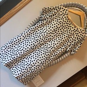 J Crew polka dot dress